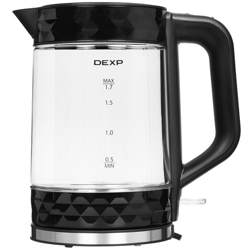 Купить Электрочайник DEXP EK-04GPB черный в интернет-магазине DNS. Характеристики, цена DEXP EK-04GPB | 9055249.
