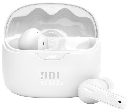Купить Наушники TWS JBL Tune Beam  белый 2023 в интернет-магазине DNS. Характеристики, цена JBL Tune Beam | 5436831.