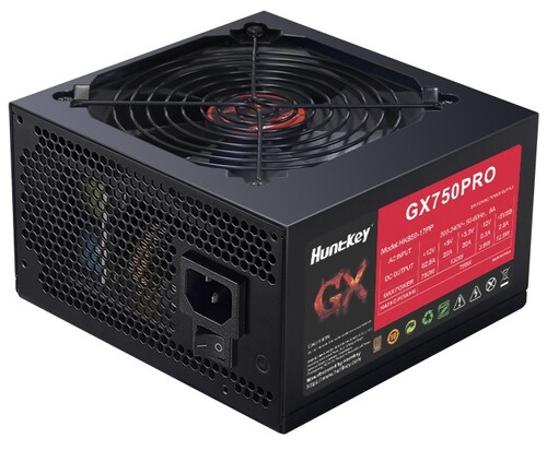 Купить Блок питания Huntkey GX 750PRO [P28-850170000R] черный в интернет-магазине DNS. Характеристики, цена Huntkey GX 750PRO | 9196918.