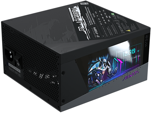 Купить Блок питания GIGABYTE AORUS P1200W [GP-AP1200PM] черный в интернет-магазине DNS. Характеристики, цена GIGABYTE AORUS P1200W | 4875209.