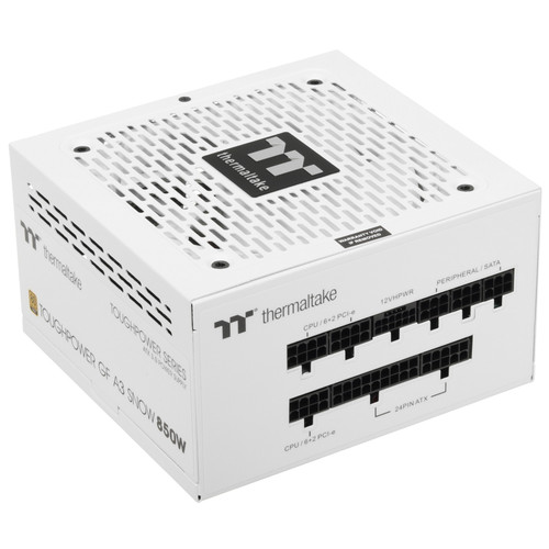 Купить Блок питания Thermaltake Toughpower GF A3 Snow 850W - TT Premium Edition [PS-TPD-0850FNFAGE-N] белый в интернет-магазине DNS. Характеристики, цена Thermaltake Toughpower GF A3 Snow 850W - TT Premium Edition | 5431682.