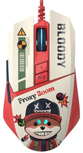 Купить Мышь проводная A4Tech Bloody W63 Max Proxy Boom [W63MAXPROXYBOOM] розовый в интернет-магазине DNS. Характеристики, цена A4Tech Bloody W63 Max Proxy Boom | 9188982.