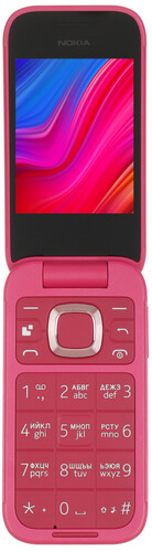 Купить Сотовый телефон Nokia 2660 Flip розовый/черный в интернет-магазине DNS. Характеристики, цена Nokia 2660 Flip | 5440055.