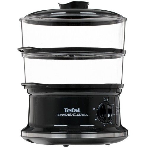 Купить Пароварка Tefal CONVENIENT SERIES VC140131 черный в интернет-магазине DNS. Характеристики, цена Tefal CONVENIENT SERIES VC140131 | 1377520.