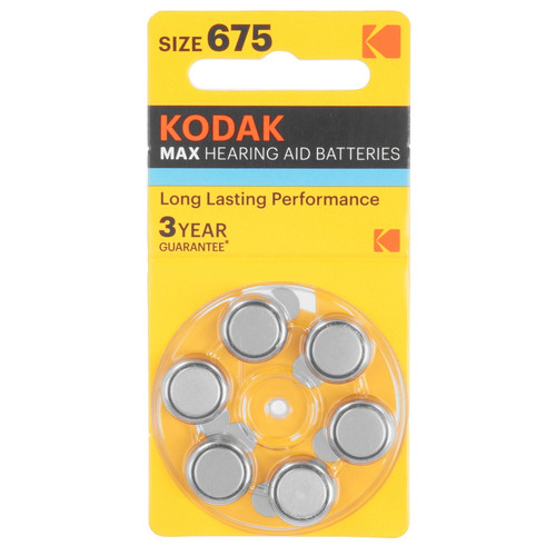 Купить Батарейка Kodak MAX PR44 (ZA675/DA675/AC675/675A/675) в интернет-магазине DNS. Характеристики, цена Kodak MAX | 9253191.