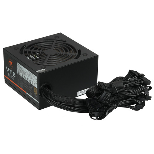 Купить Блок питания Cougar VTE 600W V2 [CGR BS-600] черный в интернет-магазине DNS. Характеристики, цена Cougar VTE 600W V2 | 5457950.