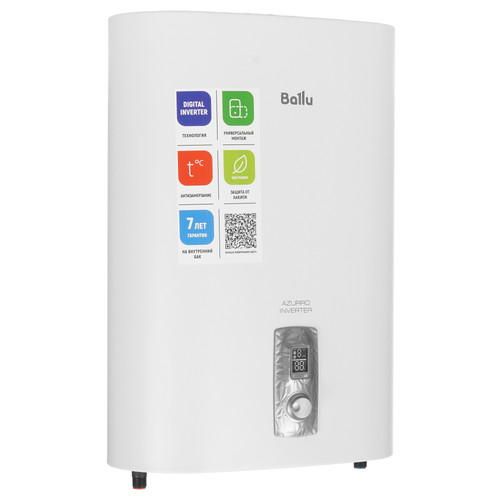 Купить Водонагреватель Ballu BWH/S 30 Azurro Inverter в интернет-магазине DNS. Характеристики, цена Ballu BWH/S 30 Azurro Inverter | 9089706.