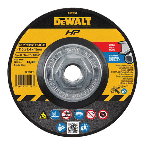Купить Диск отрезной DeWalt DW8751 в интернет-магазине DNS. Характеристики, цена DeWalt DW8751 | 5939906.