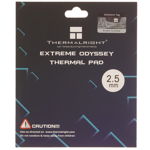Купить Термопрокладка  Thermalright Extreme Odyssey [ODYSSEY-120X120-2.5] в интернет-магазине DNS. Характеристики, цена Thermalright Extreme Odyssey | 9120257.