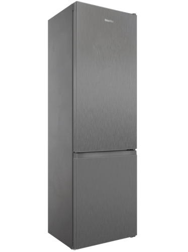 Купить Холодильник с морозильником   Hotpoint HT 5200 C MX серебристый в интернет-магазине DNS. Характеристики, цена Hotpoint HT 5200 C MX | 9314356.