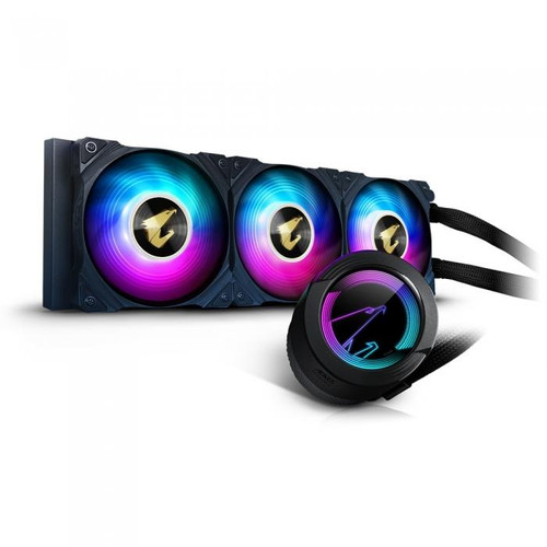 Купить Система охлаждения GIGABYTE GP-AORUS WATERFORCE 360 черная в интернет-магазине DNS. Характеристики, цена GIGABYTE GP-AORUS WATERFORCE 360 | 4887464.