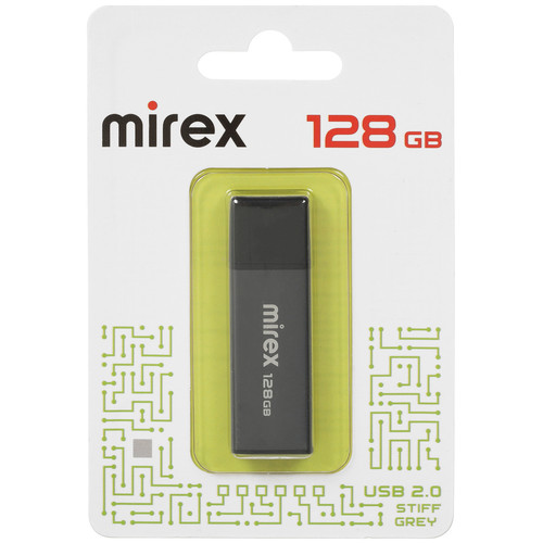 Купить Память USB Flash 128 ГБ Mirex Stiff Gray [13600-FMUST128] в интернет-магазине DNS. Характеристики, цена Mirex Stiff Gray | 5669767.