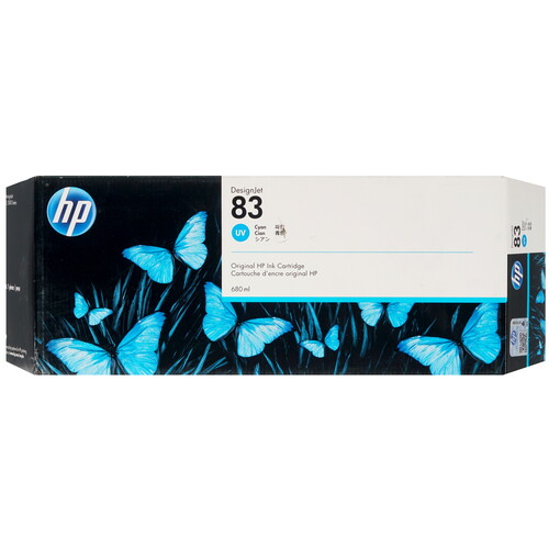 Купить Картридж HP 83 (C4941A) голубой в интернет-магазине DNS. Характеристики, цена HP 83 (C4941A) | 7941818.