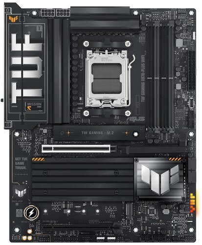 Купить Материнская плата ASUS TUF GAMING X870-PLUS WIFI в интернет-магазине DNS. Характеристики, цена ASUS TUF GAMING X870-PLUS WIFI | 5495477.