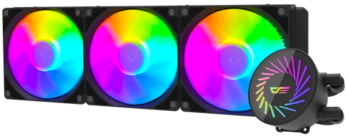 Купить Система охлаждения DarkFlash Radiant DCS 360 черная в интернет-магазине DNS. Характеристики, цена DarkFlash Radiant DCS 360 | 5482463.