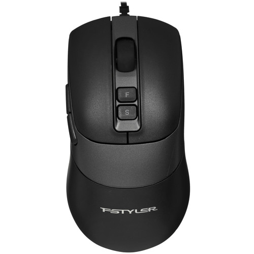 Купить Мышь проводная A4Tech Fstyler FM50SPlus  черный в интернет-магазине DNS. Характеристики, цена A4Tech Fstyler FM50SPlus | 9308770.