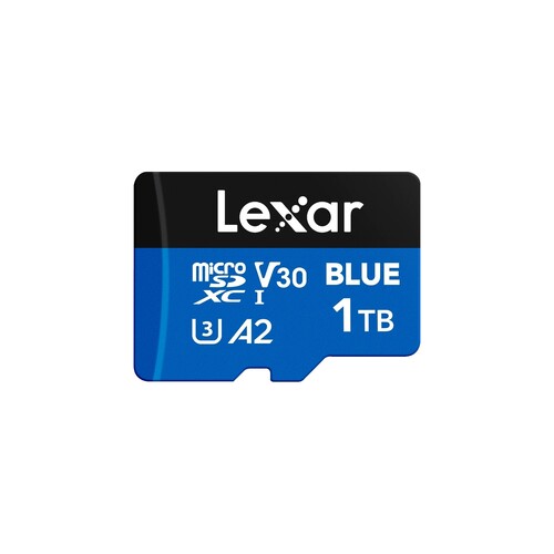 Купить Карта памяти Lexar Blue microSDXC 1000 ГБ [LMSBLUE001T-BNANC] в интернет-магазине DNS. Характеристики, цена  | 5641134.