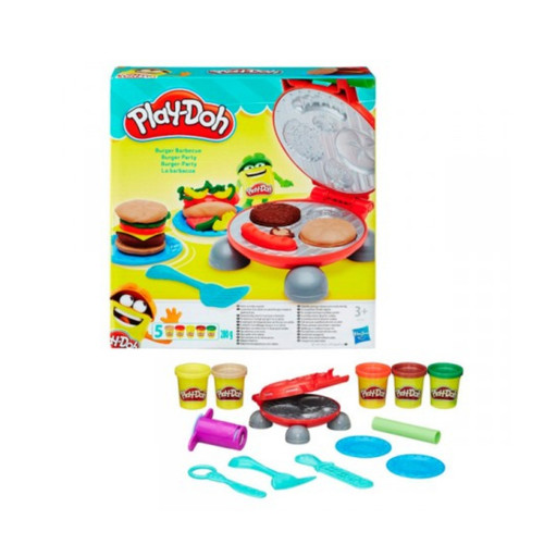 Купить Игровой набор Hasbro Play-Doh Бургер в интернет-магазине DNS. Характеристики, цена Hasbro Play-Doh Бургер | 9318833.