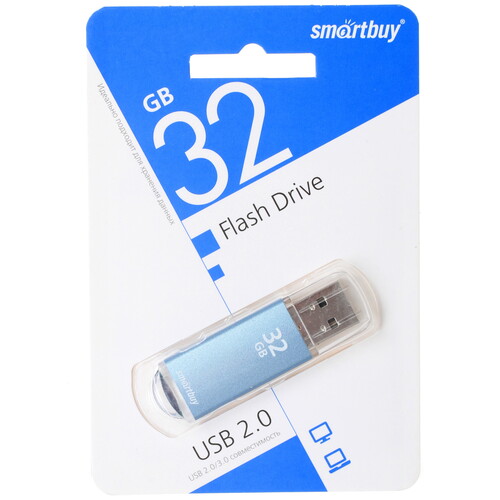 Купить Память USB Flash 32 ГБ SmartBuy V-Cut [SB32GBVC-B] в интернет-магазине DNS. Характеристики, цена SmartBuy V-Cut [SB32GBVC-B] | 1607840.