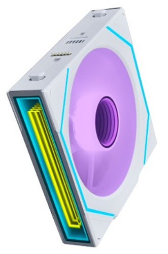 Купить Реверсный вентилятор LIAN LI UNI FAN SL-INF WIRELESS 120 Reversed Blade [G99.12RSLIN1W1W.R0] белый в интернет-магазине DNS. Характеристики, цена LIAN LI UNI FAN SL-INF WIRELESS 120 Reversed Blade | 5626148.