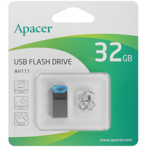 Купить Память USB Flash 32 ГБ Apacer AH111 [AP32GAH111U-1] в интернет-магазине DNS. Характеристики, цена Apacer AH111 | 9317292.