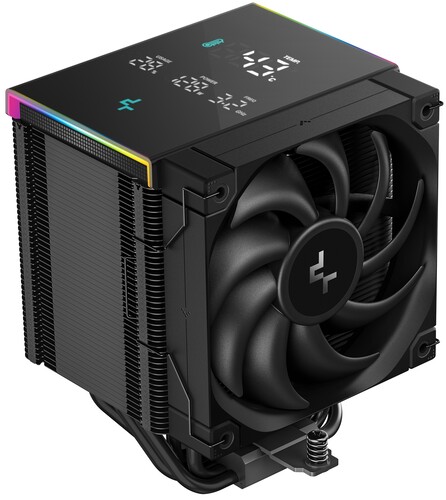 Купить Кулер для процессора DEEPCOOL AK500 DIGITAL PRO [R-AK500-BKAPMN-G] черный в интернет-магазине DNS. Характеристики, цена DEEPCOOL AK500 DIGITAL PRO | 5614093.