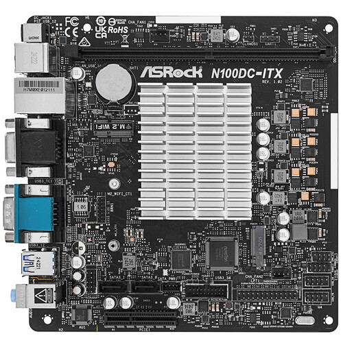 Купить Материнская плата ASRock N100DC-ITX в интернет-магазине DNS. Характеристики, цена ASRock N100DC-ITX | 5453700.