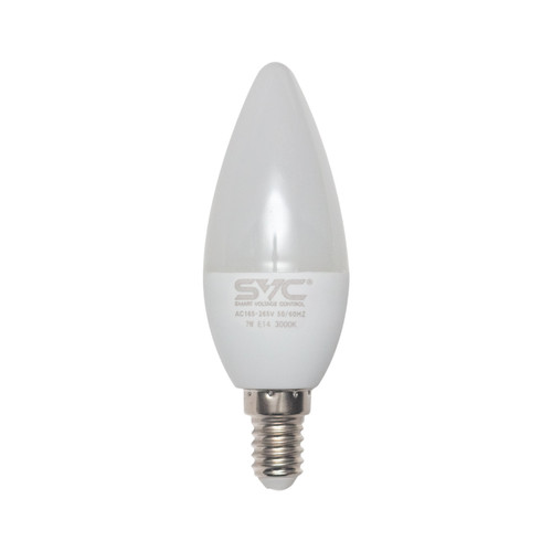 Купить Лампа светодиодная SVC LED C35-7W-E14-3000K в интернет-магазине DNS. Характеристики, цена SVC LED C35-7W-E14-3000K | 9342008.