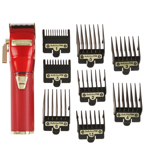 Купить Машинка для стрижки BaByliss PRO FX8700RE красный/золотистый в интернет-магазине DNS. Характеристики, цена BaByliss PRO FX8700RE | 5600246.