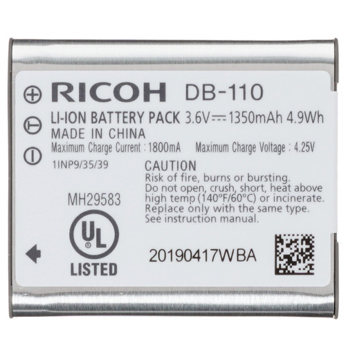 Купить Аккумулятор Ricoh DB-110 в интернет-магазине DNS. Характеристики, цена Ricoh DB-110 | 8145293.