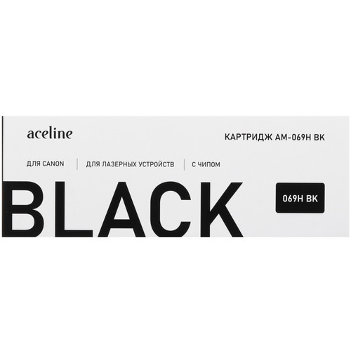 Купить Картридж лазерный Aceline AM-069H BK (Canon 069H BK) черный, с чипом в интернет-магазине DNS. Характеристики, цена Aceline AM-069H BK (Canon 069H BK) | 9327330.