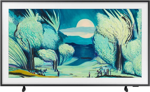 Купить 43" (108 см) Телевизор Samsung The Frame QE43LS03FAUXCE черный в интернет-магазине DNS. Характеристики, цена Samsung The Frame QE43LS03FAUXCE | 9304404.