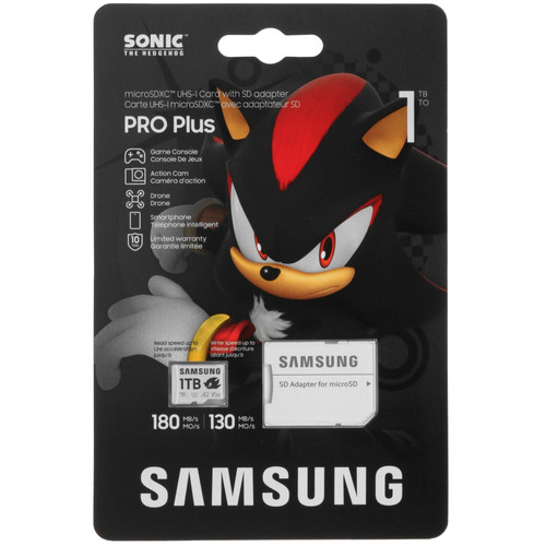 Купить Карта памяти Samsung PRO Plus microSDXC 1000 ГБ [MB-MD1T0SA/LC1] в интернет-магазине DNS. Характеристики, цена  | 9281727.