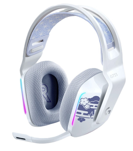 Купить Беспроводные наушники Logitech G733 Genshin Edition  белый 2026 в интернет-магазине DNS. Характеристики, цена Logitech G733 Genshin Edition | 5652727.