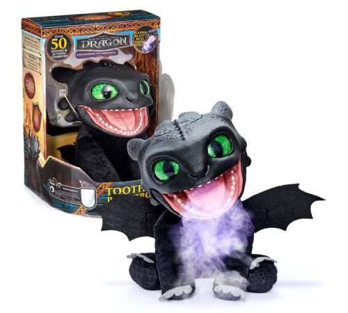 Купить Интерактивная игрушка Puppetronic Dragon Беззубик в интернет-магазине DNS. Характеристики, цена Puppetronic Dragon Беззубик | 9318838.