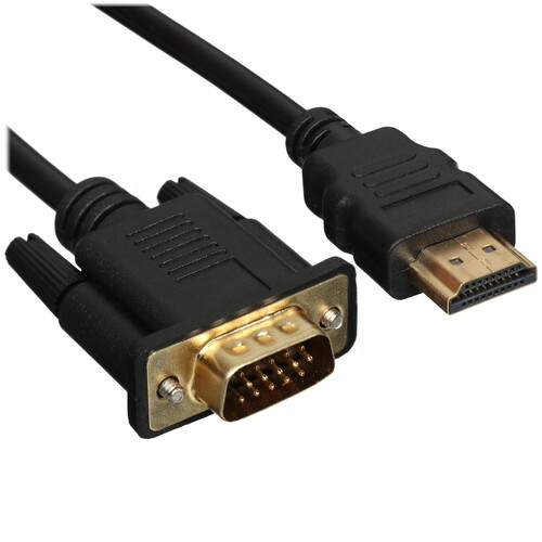Купить Кабель однонаправленный DEXP HDMI - VGA, 1.8 м в интернет-магазине DNS. Характеристики, цена  | 5433058.