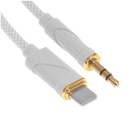 Купить Кабель   Hoco USB Type-C - jack 3.5 мм серый в интернет-магазине DNS. Характеристики, цена  | 5635272.