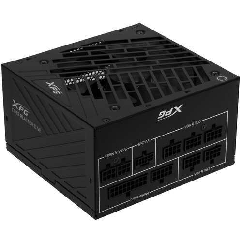 Купить Блок питания XPG CORE REACTOR II VE [COREREACTORIIVE750G-BKCEU] черный в интернет-магазине DNS. Характеристики, цена XPG CORE REACTOR II VE | 5450293.