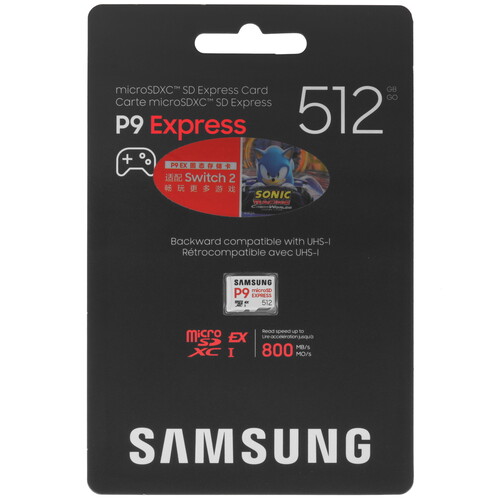 Купить Карта памяти Samsung Express microSDXC 512 ГБ [MB-MK512T/WW] в интернет-магазине DNS. Характеристики, цена  | 5648090.
