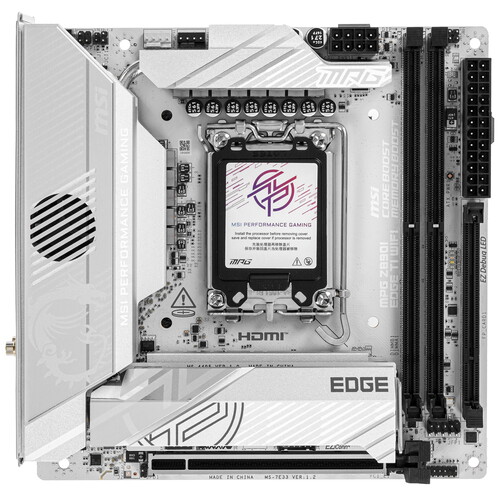 Купить Материнская плата MSI MPG Z890I EDGE TI WIFI в интернет-магазине DNS. Характеристики, цена MSI MPG Z890I EDGE TI WIFI | 5494372.