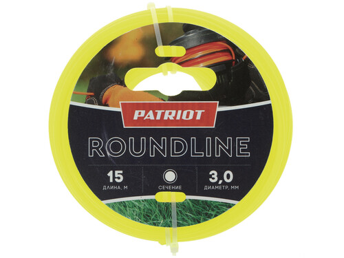 Купить Леска для триммеров Patriot Roundline 805201019 в интернет-магазине DNS. Характеристики, цена Patriot Roundline 805201019 | 1246232.