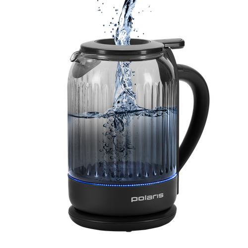 Купить Электрочайник Polaris PWK 0701CGL Water Way Pro черный в интернет-магазине DNS. Характеристики, цена Polaris PWK 0701CGL Water Way Pro | 9365174.
