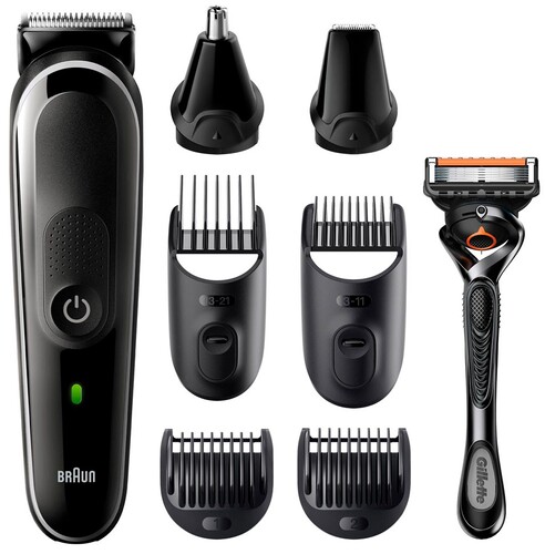 Купить Триммер Braun MGK5360 черный/серебристый в интернет-магазине DNS. Характеристики, цена Braun MGK5360 | 5415598.