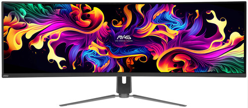 Купить 49" Монитор MSI MPG 491CQP QD-OLED черный в интернет-магазине DNS. Характеристики, цена MSI MPG 491CQP QD-OLED | 5445580.