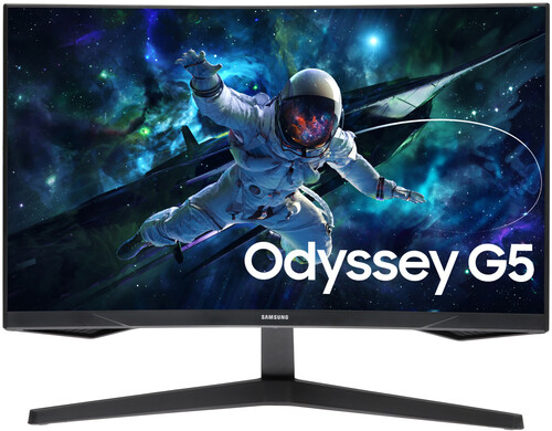 Купить 27" Монитор Samsung Odyssey G5 G55C S27CG550EI черный в интернет-магазине DNS. Характеристики, цена Samsung Odyssey G5 G55C S27CG550EI | 5455386.