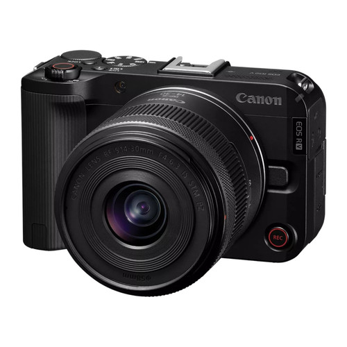 Купить Беззеркальный фотоаппарат Canon R50 V Kit 14-30mm F4-6.3 IS STM PZ черный в интернет-магазине DNS. Характеристики, цена Canon R50 V Kit 14-30mm F4-6.3 IS STM PZ | 5638796.