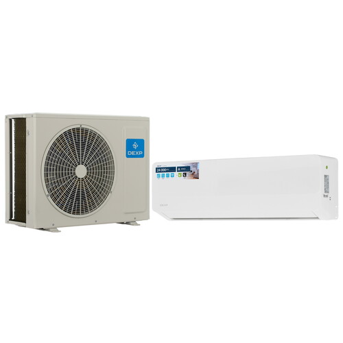 Купить Кондиционер настенный сплит-система DEXP AC-CDW24ONF белый в интернет-магазине DNS. Характеристики, цена DEXP AC-CDW24ONF | 9130063.