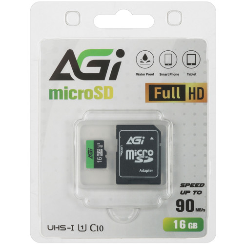 Купить Карта памяти AGI TF138 microSDHC 16 ГБ [AGI016GU1TF138] в интернет-магазине DNS. Характеристики, цена  | 5470995.