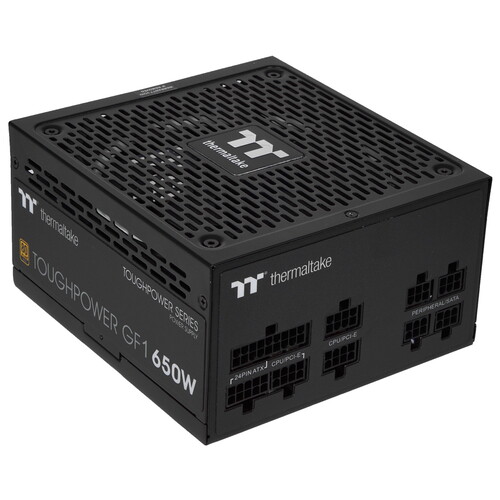 Купить Блок питания Thermaltake Toughpower GF1 650W [PS-TPD-0650FNFAGE-1] черный в интернет-магазине DNS. Характеристики, цена Thermaltake Toughpower GF1 650W | 4874836.