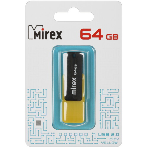 Купить Память USB Flash 64 ГБ Mirex CITY [13600-FMUCYL64] в интернет-магазине DNS. Характеристики, цена Mirex CITY | 5476337.